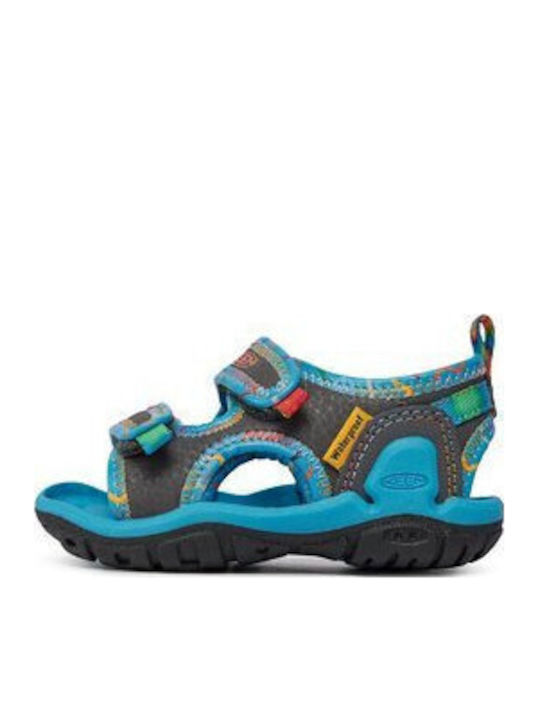 Sandaletten Blau