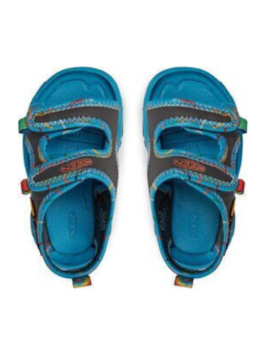 Sandaletten Blau