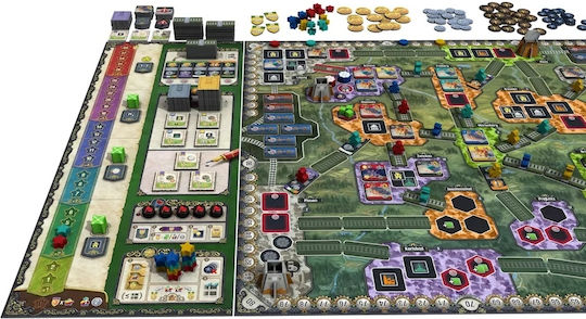 Board Game Nucleum for 1-4 Players 14+ Years Old (EN) Board & Dice