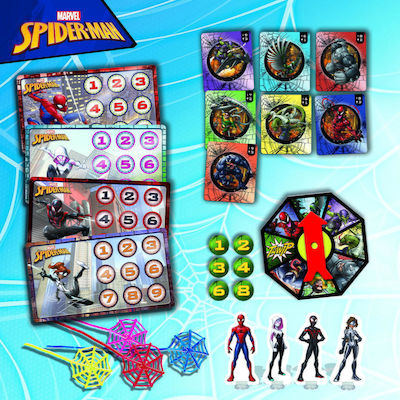 Real Fun Toys Επιτραπέζιο Παιχνίδι Spiderman Defence για 2-4 Παίκτες 6+ Ετών