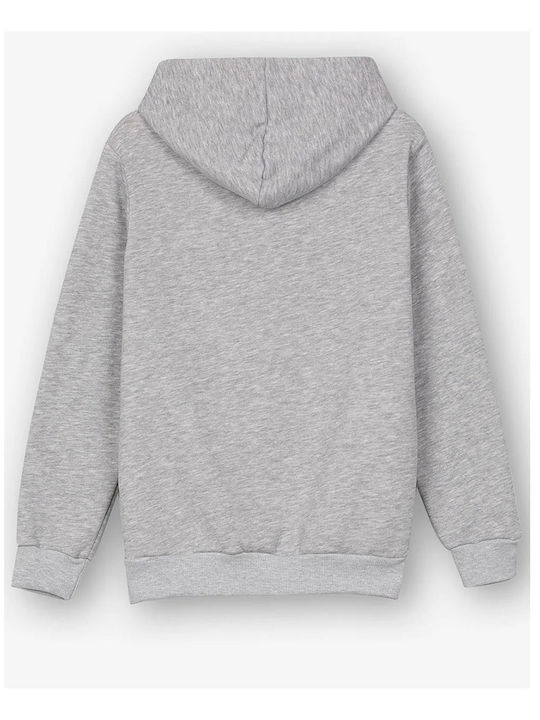 Tiffosi Kids Sweatshirt with Hood Gray