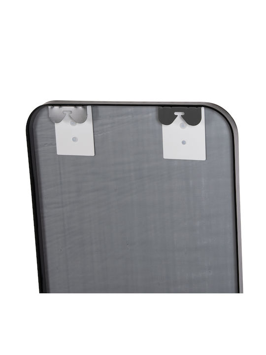 Freebox Floor Mirror with Aluminum Frame Μαύρο 39x35x160cm
