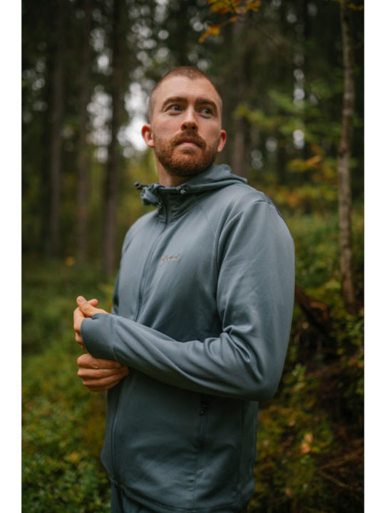 Pinewood Finnveden Hunting Cardigan Fleece Blue