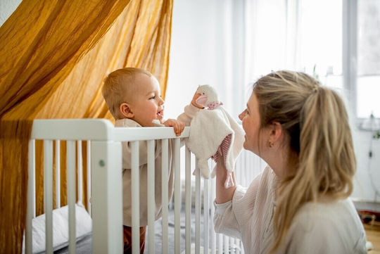 Die Spiegelburg Babytuch Entchen Pink