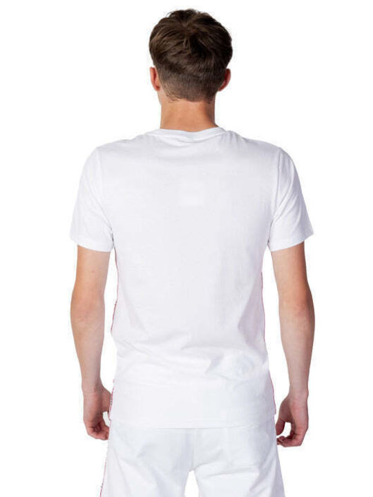 Moschino Men's Short Sleeve Undershirts White 1Pachet