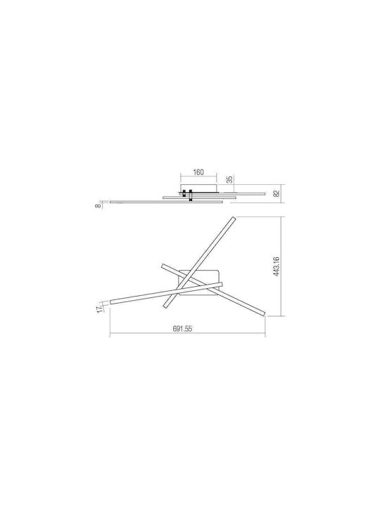 Redo Group Deckenleuchte mit Integrierter LED