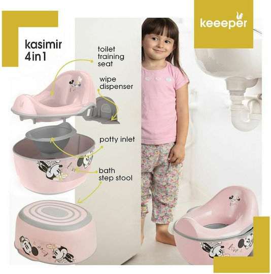 Keeeper Klassisches Töpfchen Weiß bis 25kg