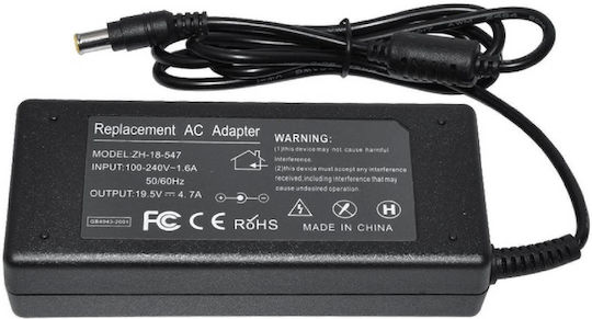 Makki Laptop Charger 90W 19.5V 4.7A for Sony without Power Cable and with plug set