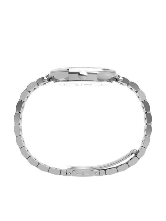 Timex Ρολόι Μπαταρίας με Μεταλλικό Μπρασελέ Timex Ρολόι Μπαταρίας με Μεταλλικό Μπρασελέ