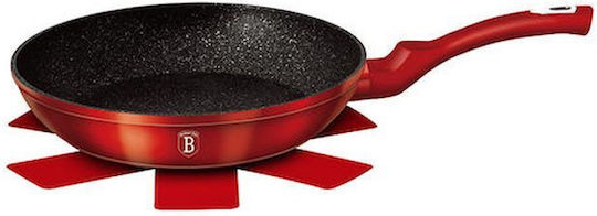 Berlinger Haus Metallic Line Burgundy Edition Тиган от Алуминий с Каменно Покритие Колекция Burgundy 24см