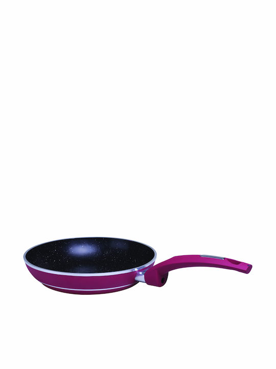 Βιομάρ Inox Pan made of Aluminum with Non-Stick Coating 24cm