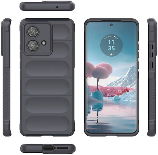 Magic Shield Back Cover Σιλικόνης Γκρι (Motorola Edge 40)