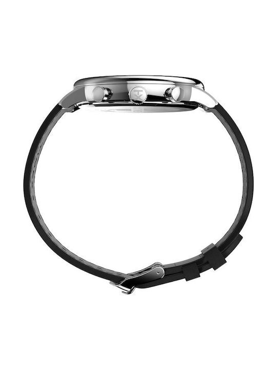 Timex Chicago Ρολόι Μπαταρίας με Δερμάτινο Λουράκι