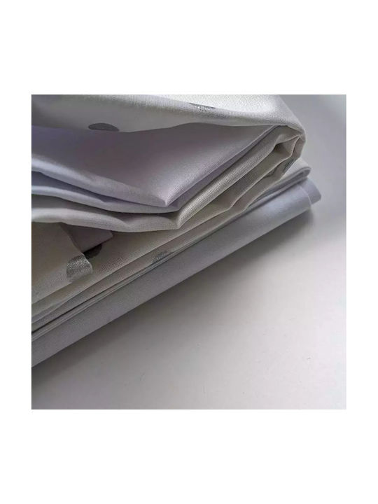 abo Queens Crown Seturi de cearșafuri pentru bebeluși Pentru Cradle Bumbac Roz 75x100buc 3buc