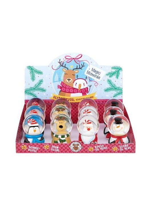 Weihnachtliche Schneekugel 1Stück