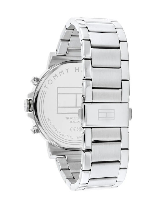 Tommy Hilfiger Tyson Ρολόι Μπαταρίας με Μεταλλικό Μπρασελέ