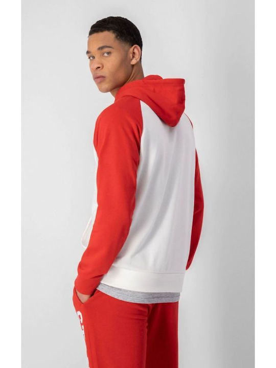 Champion Men's Hooded Sweatshirt Red