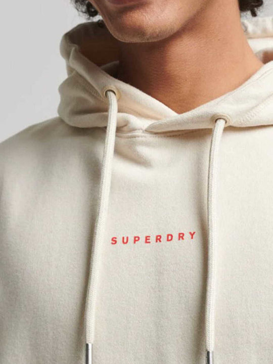 Sweatshirt with Hood Off White