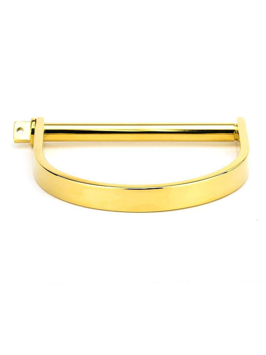 Goldsmith Bracelet Handcuffs made of Steel Gold Plated