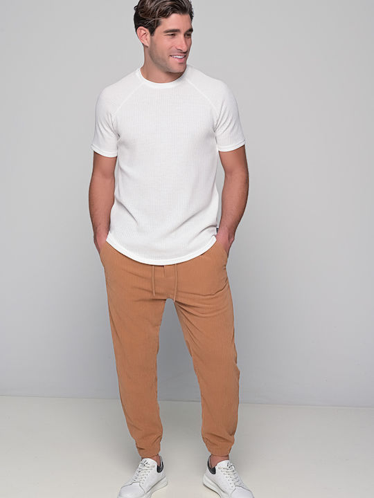 Prestige Trousers in Loose Fit Tabac Brown