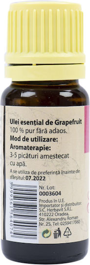 PNI Ulei Esențial Grapefruit 10ml