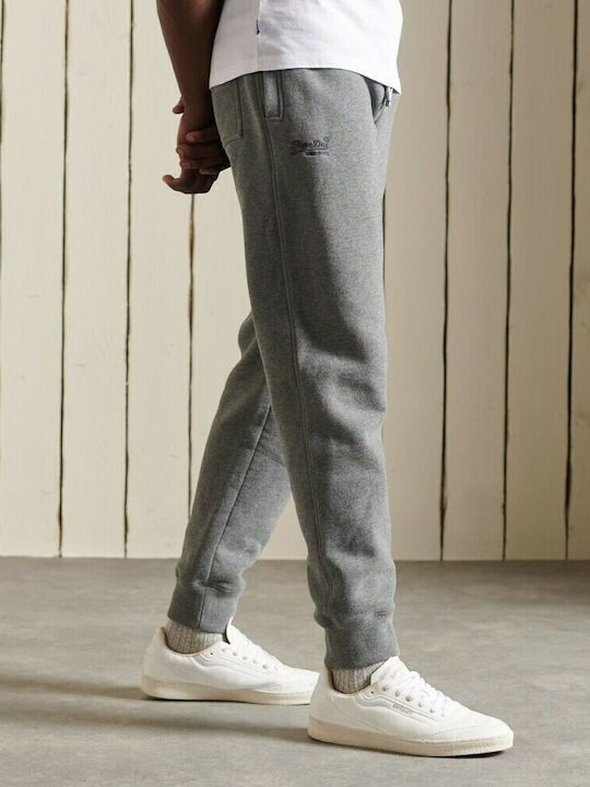 Superdry Vintage Logo Jogger Pants Grey