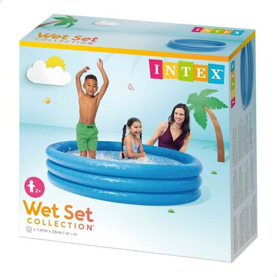 Intex Round Piscină PVC Gonflabilă Albastră 6buc