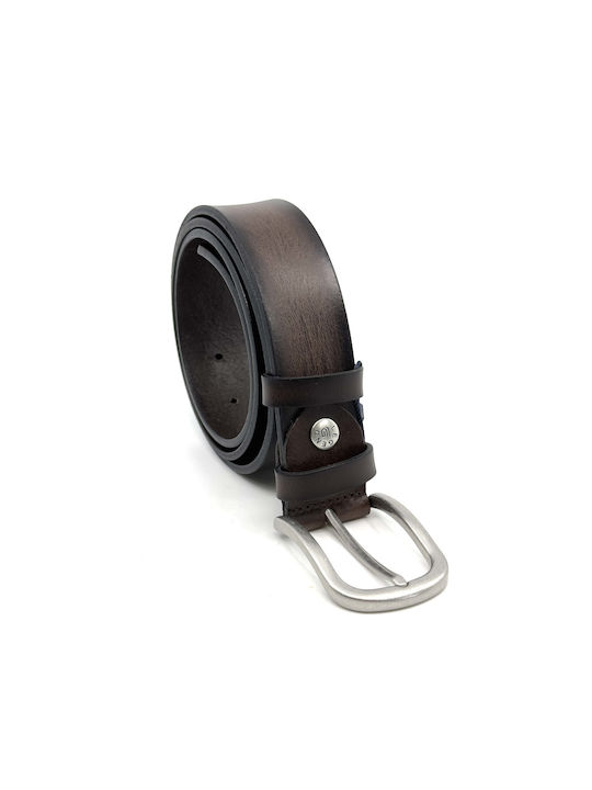 Legend Accessories Men's Leather Belt Brown