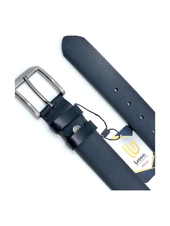 Men's Belt Leather Black