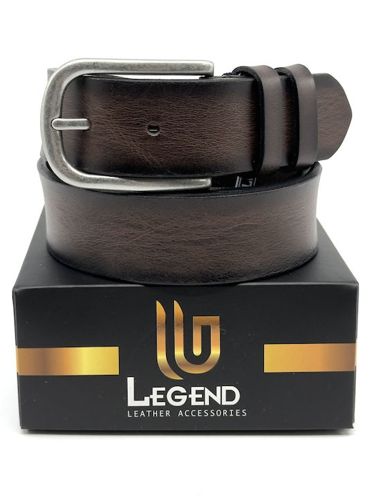 Men's Belt Leather Brown