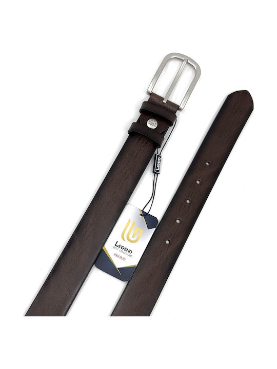 Men's Belt Leather Brown