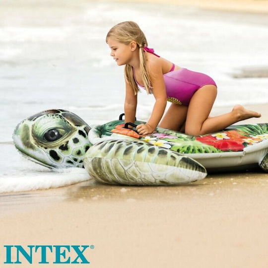 Intex Φουσκωτό Ride On Θαλάσσης Χελώνα Πράσινο 191cm 4τμχ