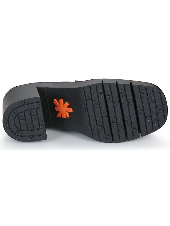 Spitze Zehe Pumps mit Plateau Schwarze