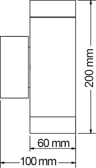 KT Lighting Στεγανό Σποτ Λευκό KT Lighting Στεγανό Σποτ Λευκό