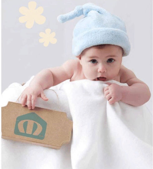 Manterol Casa Babydecken Κούνιας Cotone 110x140cm