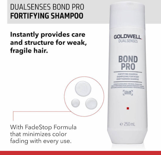 Goldwell Dualsenses Bond Pro Възстановяващ и Подхранващ Шампоан за Крехка Коса 1000ml