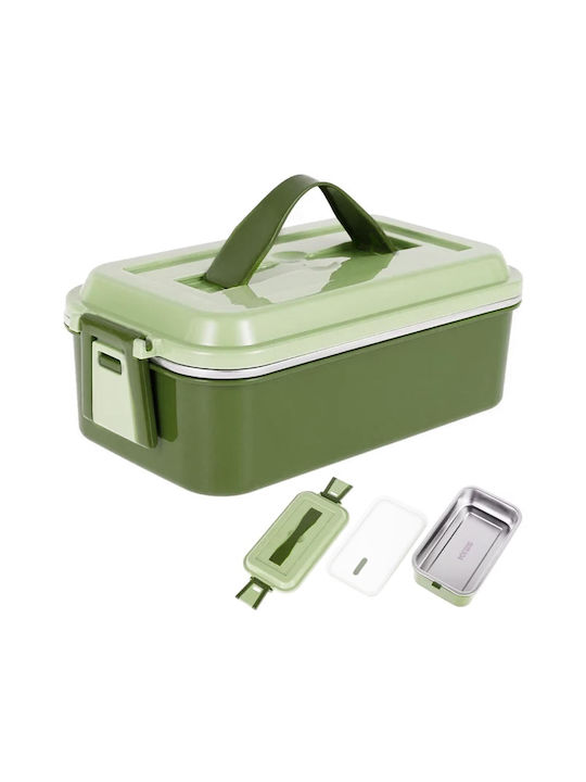 Sidirela Inox Thermo Lunch Box Green 700ml