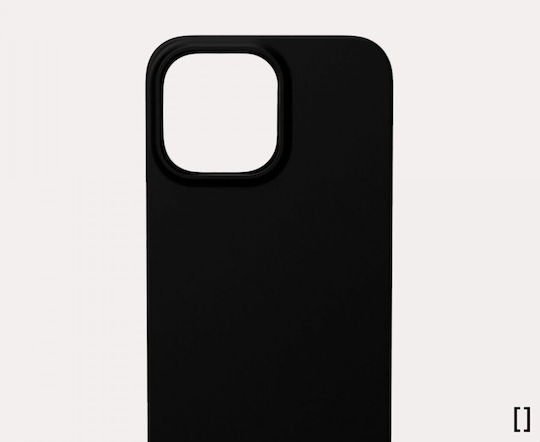 Nekit Задна корица Пластмаса 1мм Черен (iPhone 15 Pro)