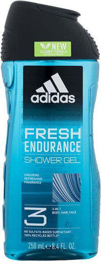 adidas Fresh Endurance Αφρόλουτρο σε Gel για Άνδρες 3in1 Αναζωογονητικό 250ml