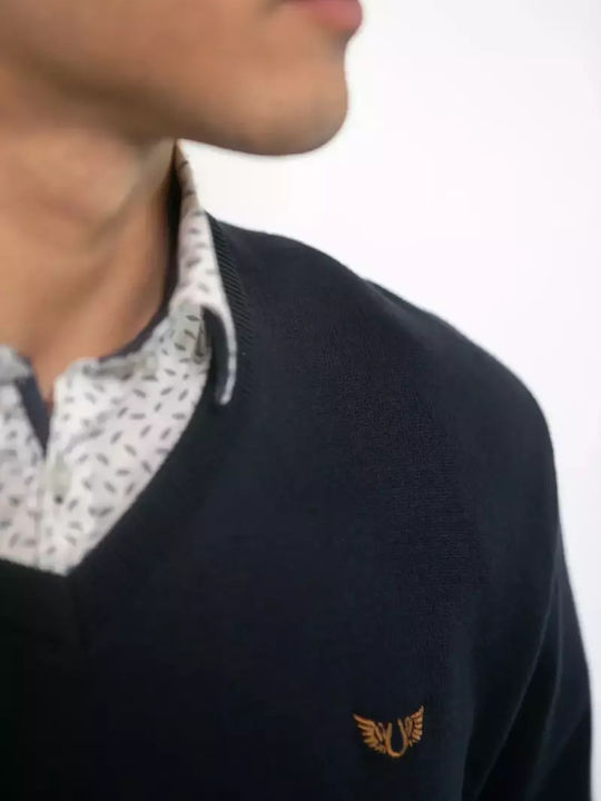 Long Sleeve Sweater Navy Blue