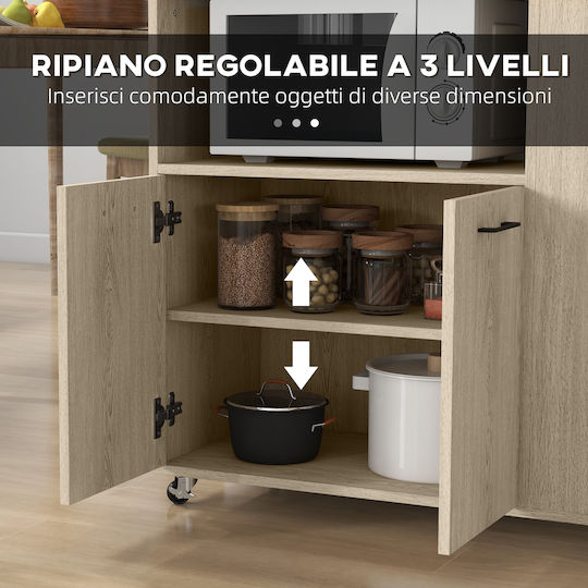 Floor Cabinet Blue 75x40x80.5 cm