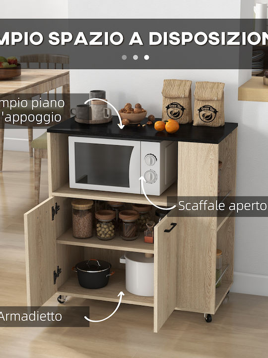 Floor Cabinet Blue 75x40x80.5 cm