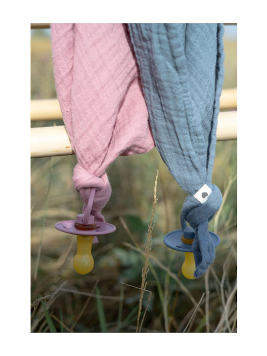 Bibs Pânză de Înfășat din Muselină Bej 120x120εκ.