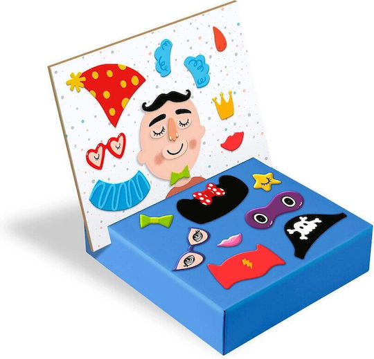 Dodo Magnetic Construction Toy Faces Humans for Children 3+ Years