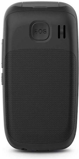 SPC Harmony 4G Dual SIM (125/125MB) Κινητό με Μεγάλα Κουμπιά Μαύρο