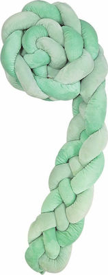 Kikka Boo Crib Bumpers Braided Inside Green 15x180cm