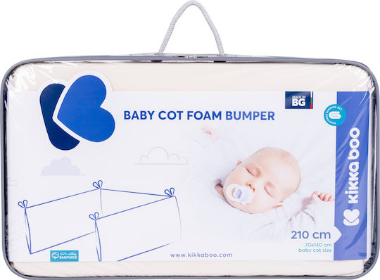 Kikka Boo The Fish Panda Crib Bumpers Classic Inside White 35x210cm