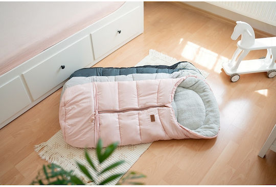 Petite & Mars Universal Kinderwagen Fußsack Wasserdicht Grüner mit Fleece Futter 100x48cm