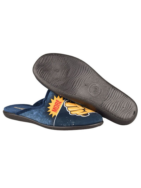 Yfantidis Men's Slipper Blue