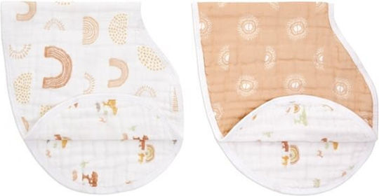Aden + Anais Bib Fabric Multicolored 2pcs